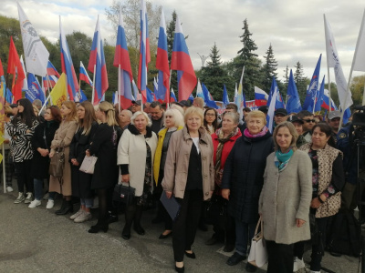 Ольга Левченко: Мы единый народ и не имеем права оставаться в стороне!