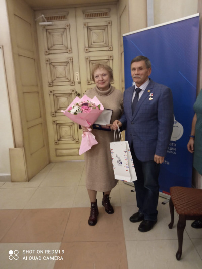 Ольга Левченко награждена медалью Общественной палаты Российской Федерации