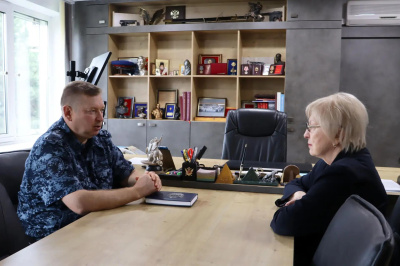Председатель Общественной палаты Хакасии Ольга Левченко обсудила с начальником регионального УФСИН подготовку к предстоящим выборам