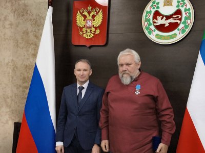 Георгий Зяблицкий награжден за мужество при защите интересов государства