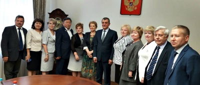 Встреча полномочного представителя Президента РФ в СФО с руководителями общественных палат субъектов Федерации округа