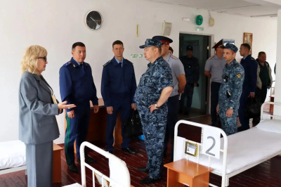 Общественная наблюдательная комиссия по правам лиц, находящихся в местах принудительного содержания в Республике Хакасия проверила соблюдение прав осуждённых в   ИК -33.