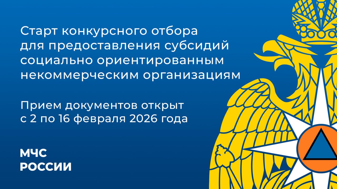 Конкурсный отбор для предоставления субсидий социально ориентированным некоммерческим организациям